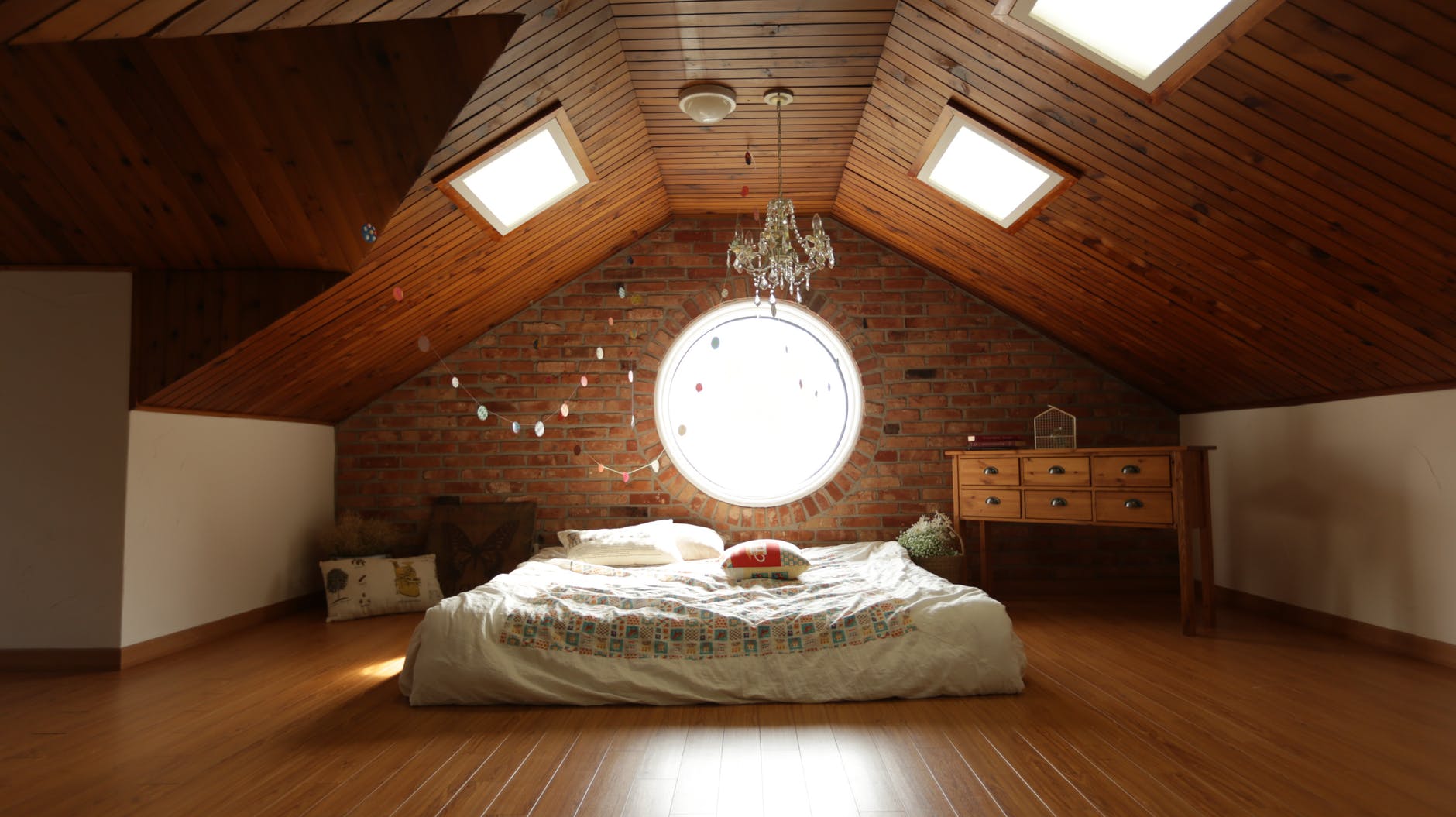 architecture bed bedroom ceiling